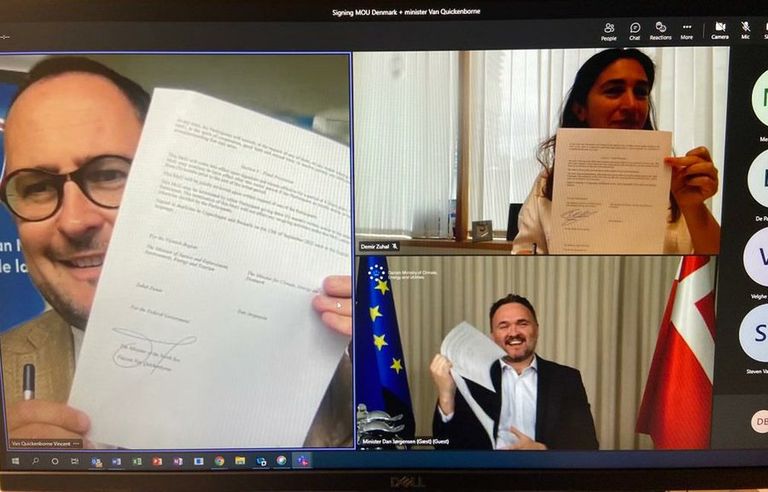 توقيع الاتفاقية بين الدنمارك وبلجيكا تنامي مشروعات تخزين الكربون عالميا - أرشيفية