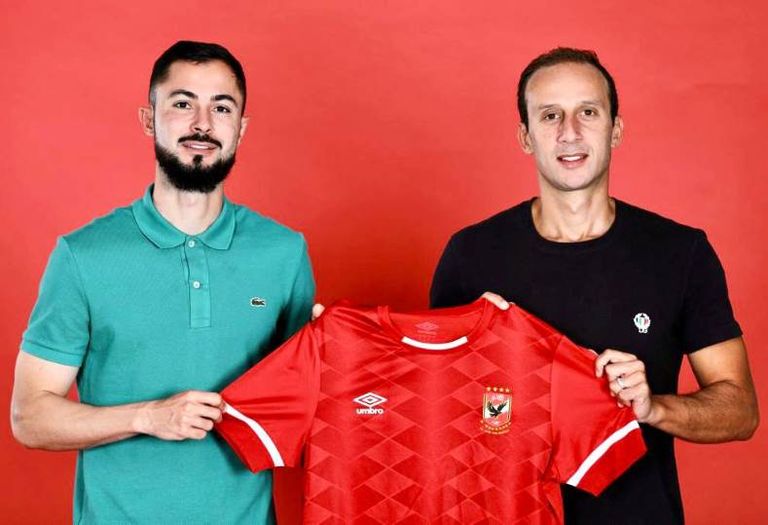 برونو سافيو لاعب الأهلي المصري الأهلي المصري