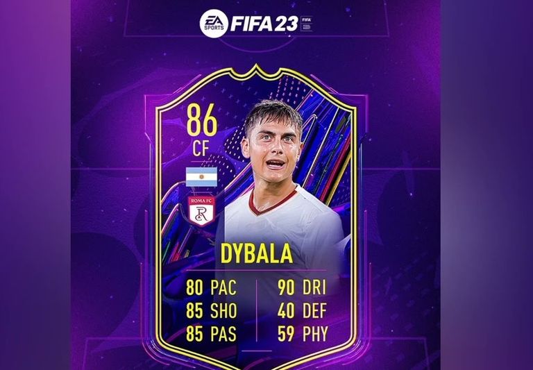 باولو ديبالا الدوري الإيطالي وFIFA 23