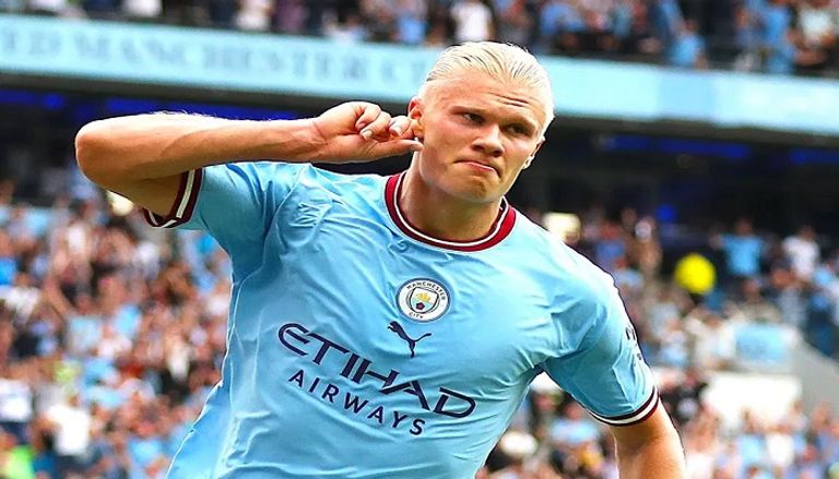 ليونيل ميسي وإيرلينج هالاند