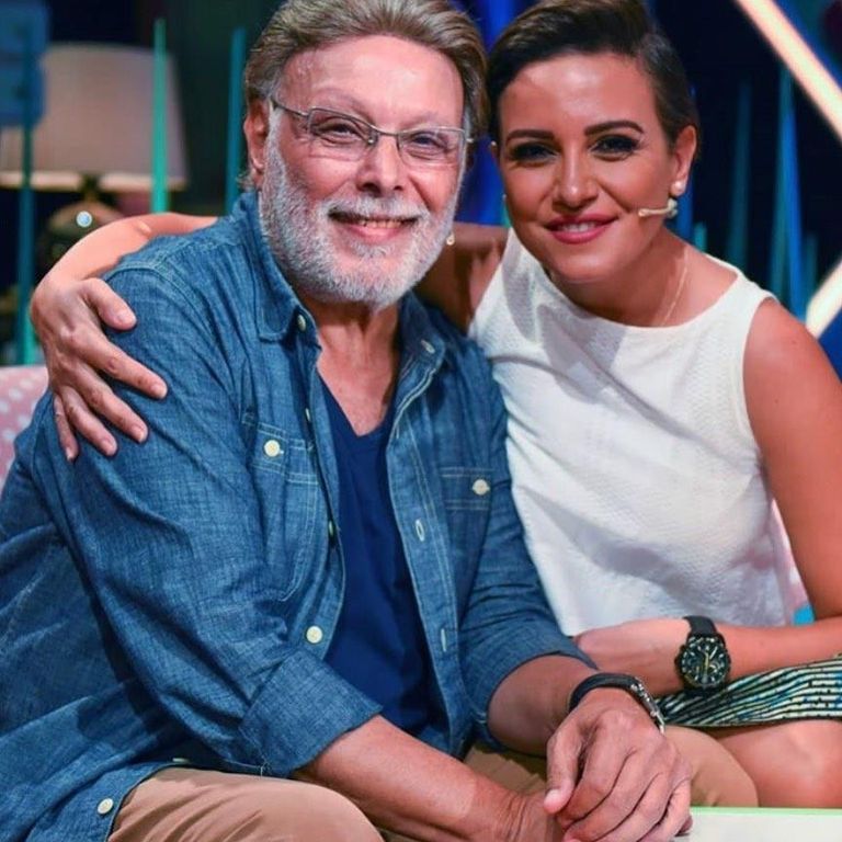 أشرف عبدالغفور ونجلته ريهام عبد الغفور الفنان أشرف عبدالغفور  - أرشيفية