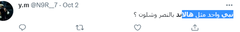 إيرلينج هالاند وكريستيانو رونالدو