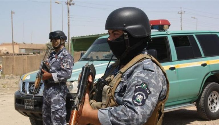 عناصر من شرطة الديوانية جنوب العراق- أرشيفية