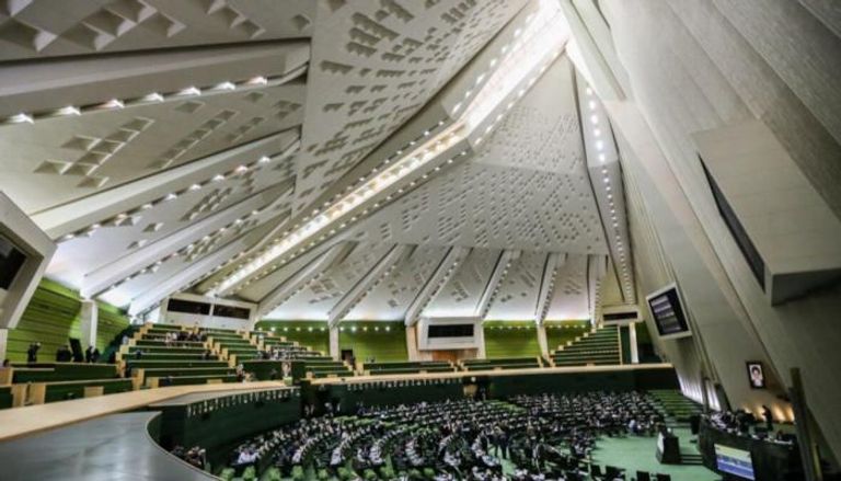 القاعة الرئيسية في البرلمان الإيراني- أرشيفية