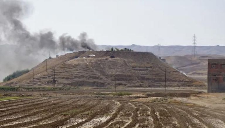 قصف إيراني على كردستان العراق (أ ف ب)