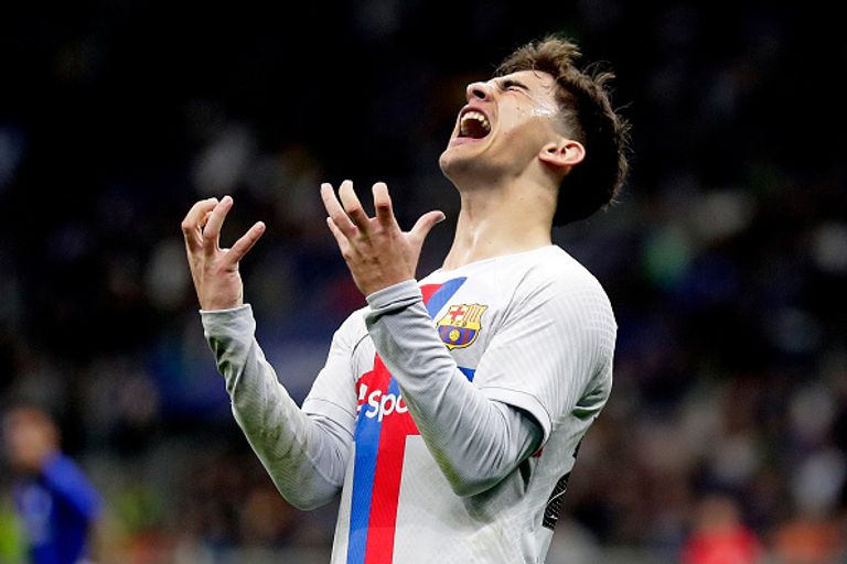 من مباراة إنتر ميلان ضد برشلونة في دوري أبطال أوروبا من مباراة إنتر ميلان ضد برشلونة في دوري أبطال أوروبا