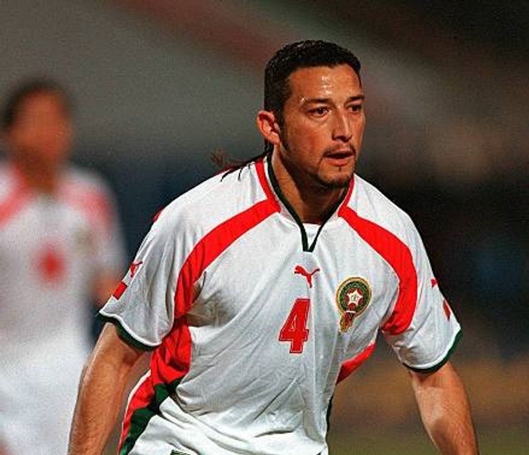 يوسف روسي نجم منتخب المغرب السابق منتخب المغرب في مونديال 1998