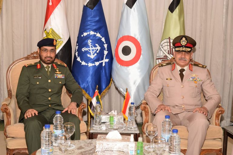 جانب من مشاركة القوات الإماراتية في تمرين VOLFA 2022