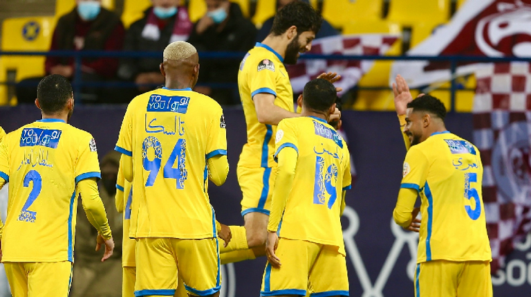 النصر وأبها في الدوري السعودي