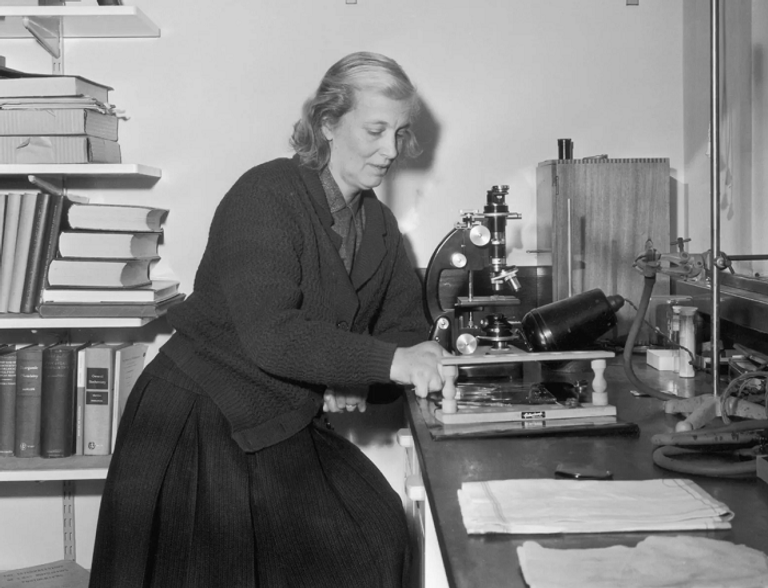 العالم المصري أحمد زويل والعالمة البريطانية دوروثي ماري هودجكن