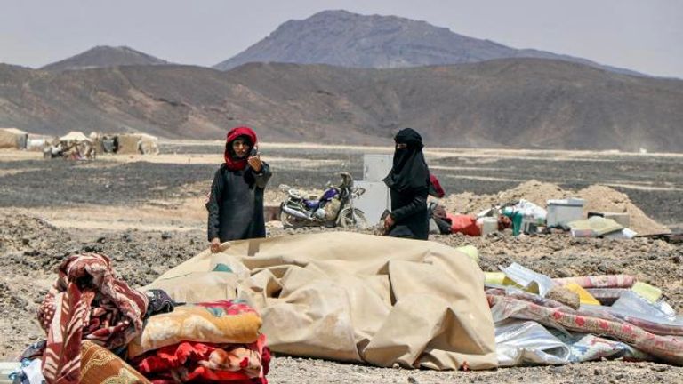 ألغام الحوثي تمنع عودة النازحين