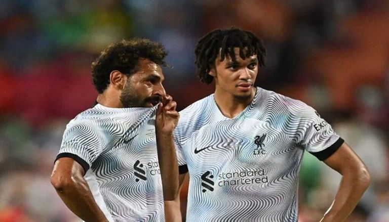 محمد صلاح وترينت ألكسندر أرنولد محمد صلاح نجم ليفربول