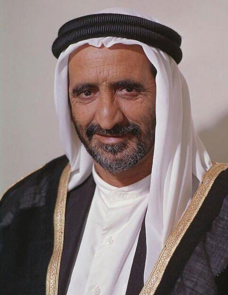 الشيخ راشد بن سعيد آل مكتوم