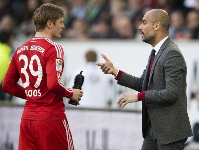 بيب جوارديولا وتوني كروس