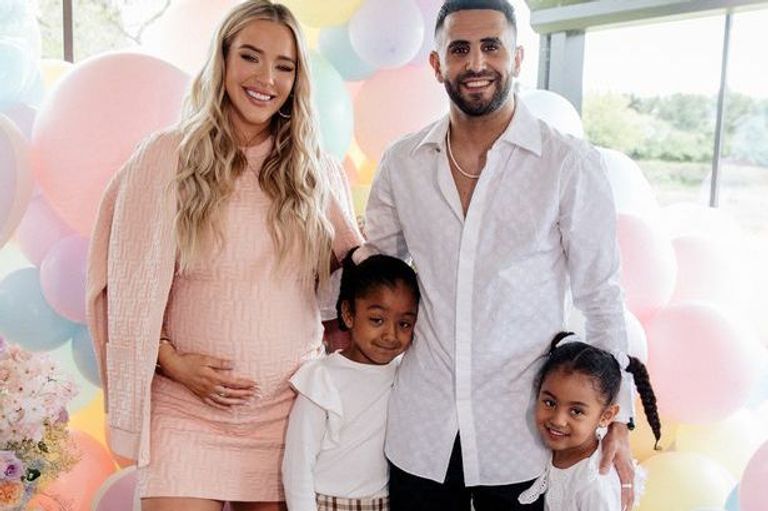 محرز وتايلور ورد وأبناءه رياض محرز نجم مانشستر سيتي