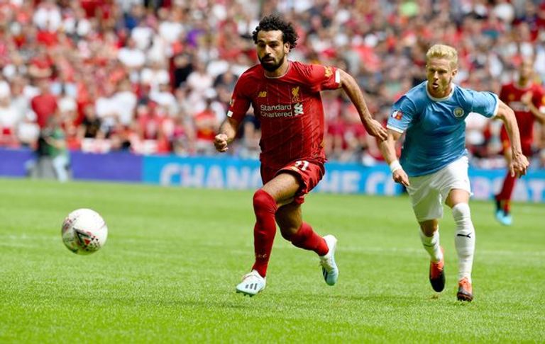 محمد صلاح وزينتشنكو محمد صلاح نجم ليفربول