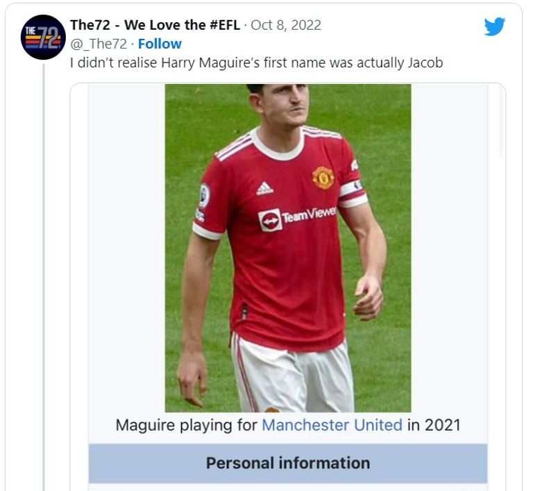 الاسم الحقيقي لهاري ماجواير هاري ماجواير مدافع مانشستر يونايتد