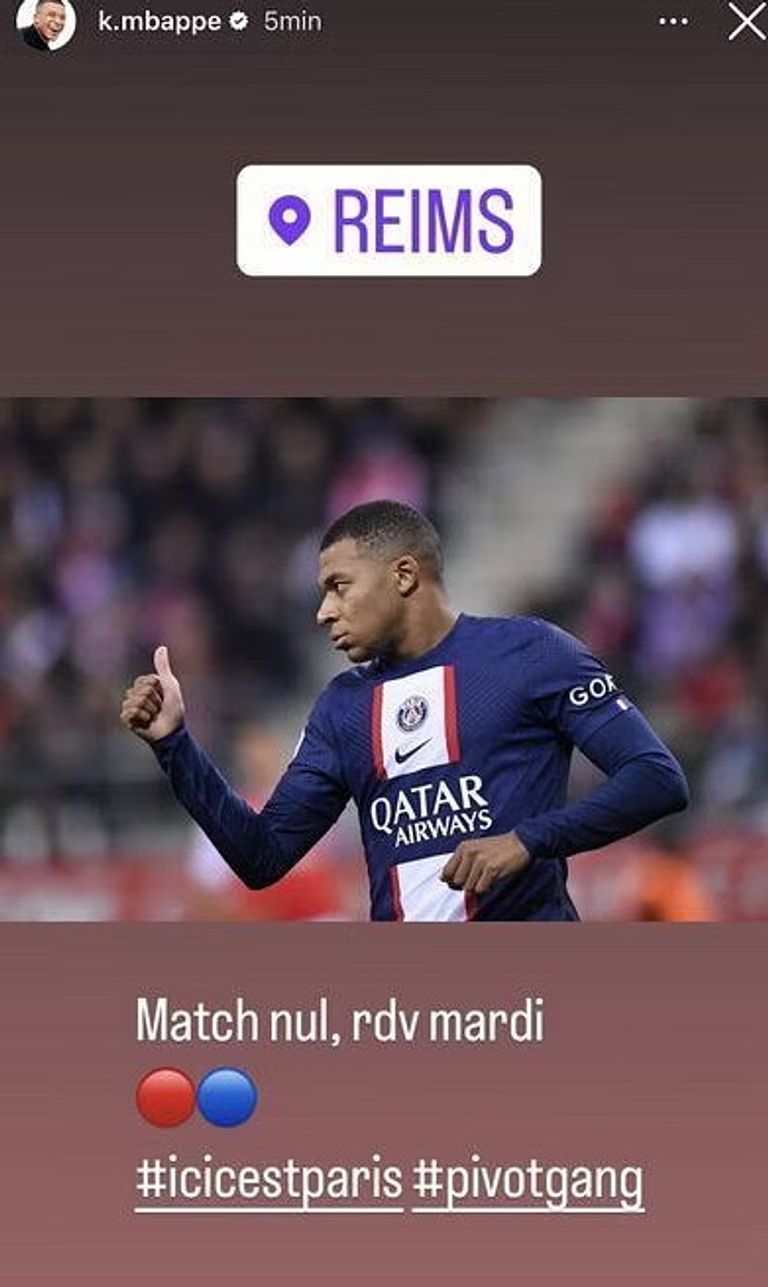 تغريدة كيليان مبابي كيليان مبابي نجم باريس سان جيرمان