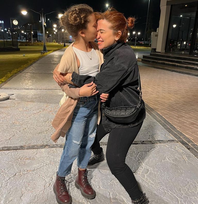 شريف منير وأسرته