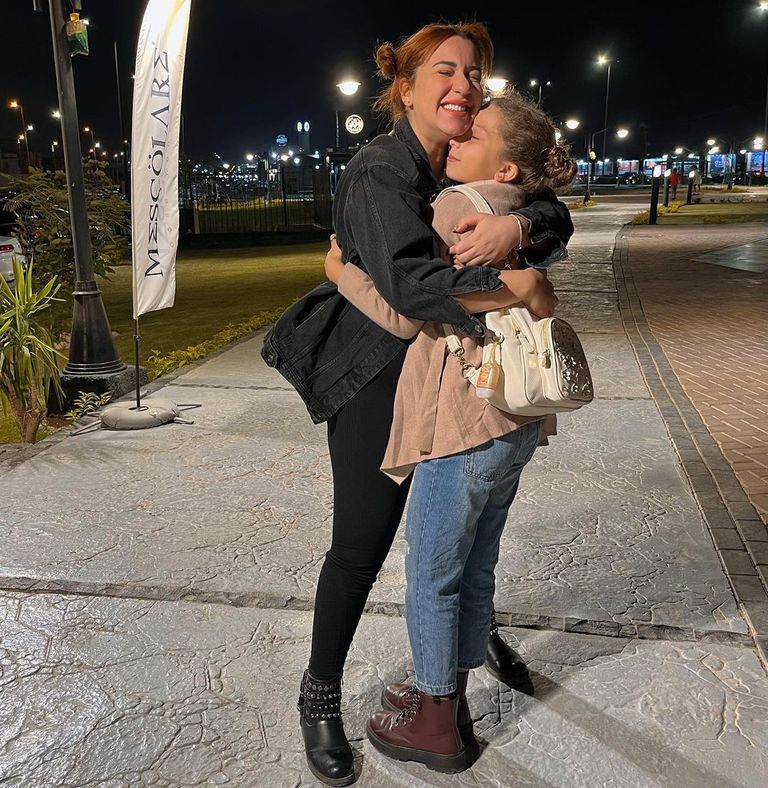 شريف منير وأسرته