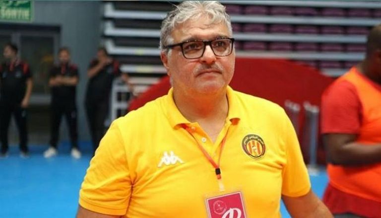 باسم السبكي مدرب فريق الترجي التونسي لكرة اليد