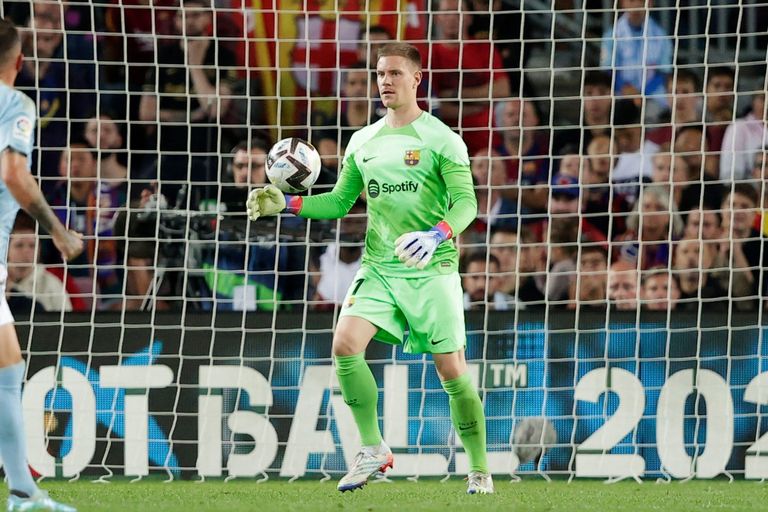 تير شتيجن حارس برشلونة