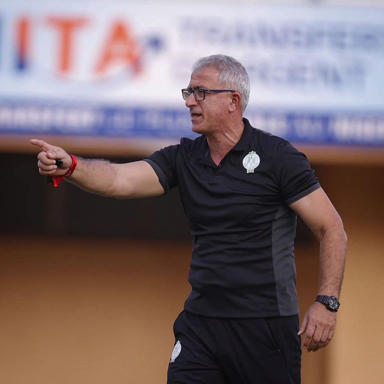 المنذر الكبير مدرب الرجاء المغربي الرجاء المغربي