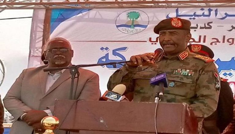 رئيس مجلس السيادة السوداني الفريق أول عبد الفتاح البرهان