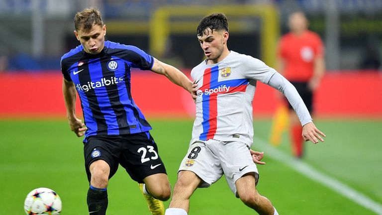 من مباراة برشلونة وإنتر ميلان في دوري أبطال أوروبا من مباراة برشلونة وإنتر ميلان في دوري أبطال أوروبا