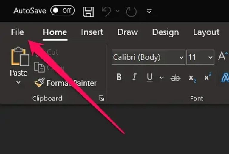 تفعيل وضعية الظلام ببرنامج مايكروسوفت وورد لحماية العين