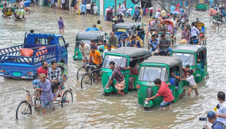 الفيضانات في بنغلاديش
