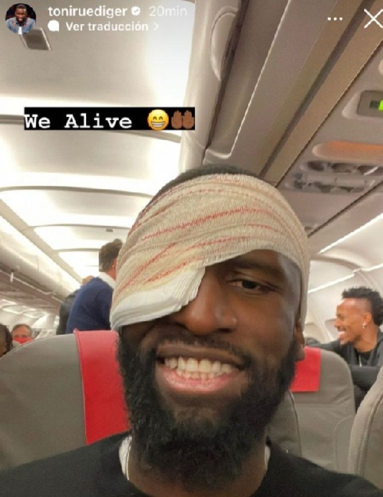 تغريدة روديجير أنطونيو روديجير ضد شاختار