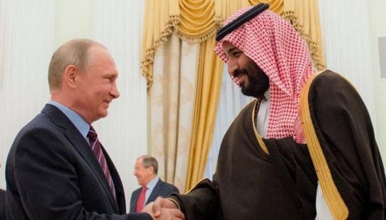 ولي العهد السعودي خلال لقاء سابق مع الرئيس الروسي
