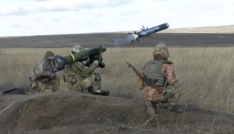 جنود  أوكرانيون على جبهات الحرب- أرشيفية