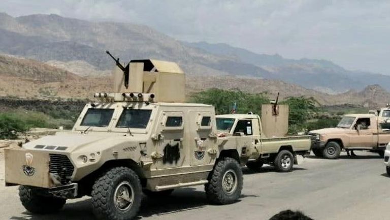 القوات الجنوبية تؤمن المحفد وتحاصر