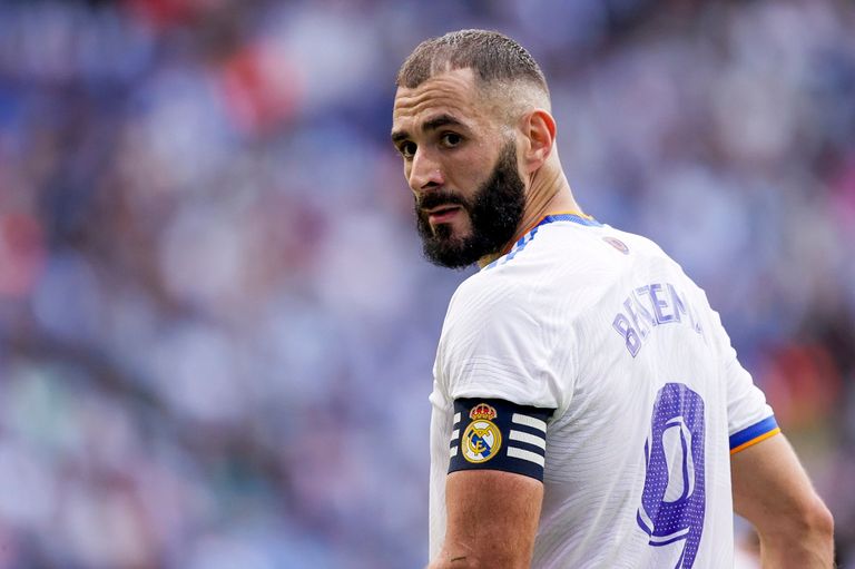 كريم بنزيما مهاجم ريال مدريد