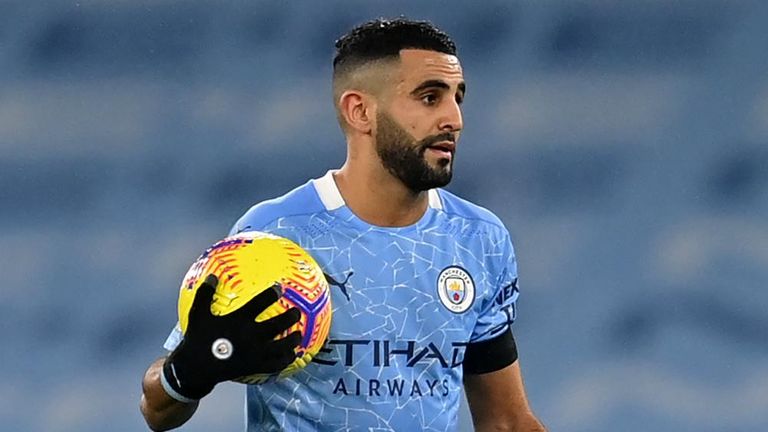 رياض محرز محمد صلاح مع ديديه دروجبا