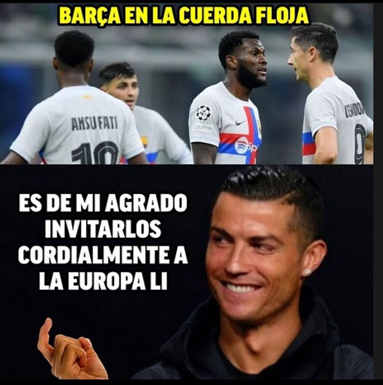 كريستيانو رونالدو ولاعبي البارسا برشلونة وإنتر ميلان