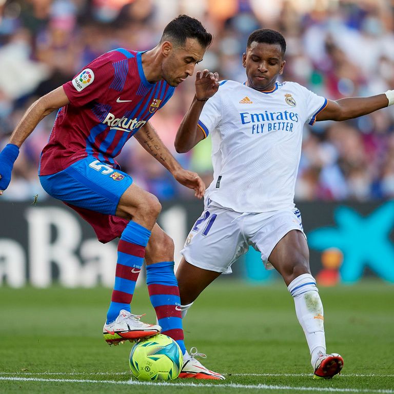 ريال مدريد ضد برشلونة 