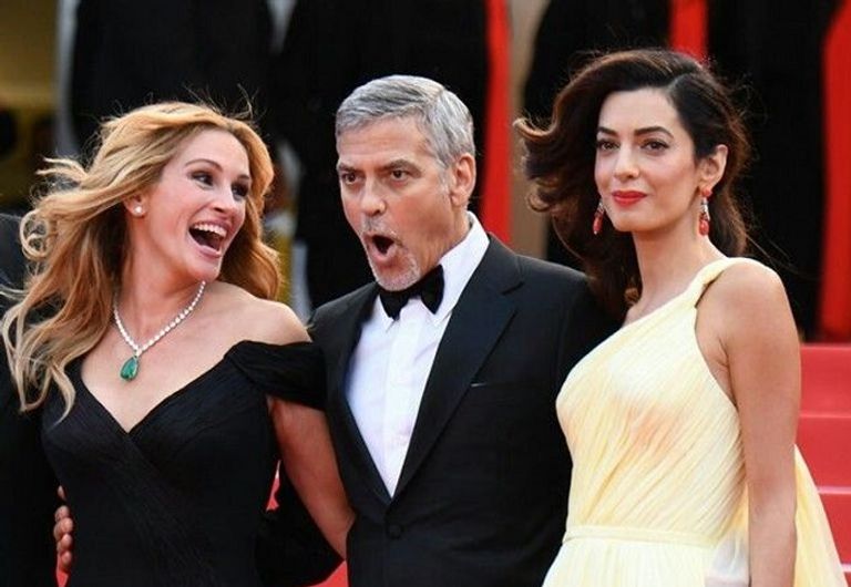 جورج كلوني وزوجته أمل