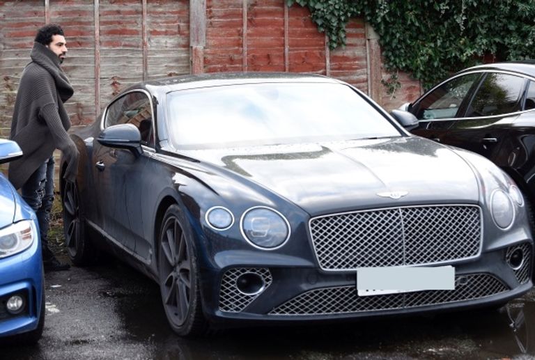 سيارة محمد صلاح البنتلي