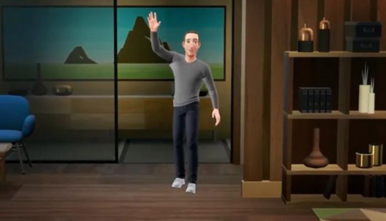 شخصية أفاتار  شعار شركة ميتا- أرشيف