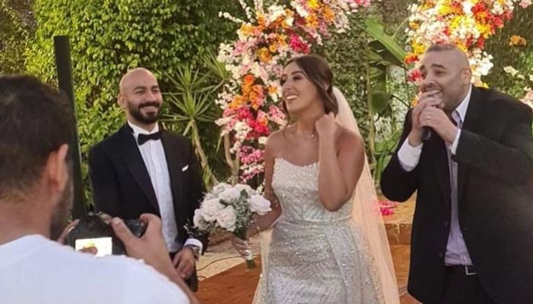 حفل زفاف جيلان علاء وعز شهوان