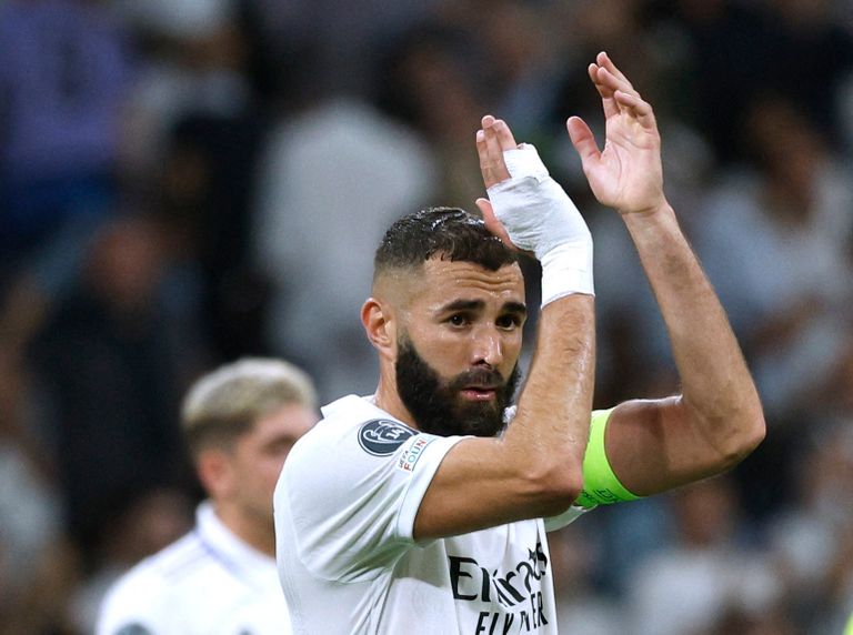 كريم بنزيما نجم ريال مدريد