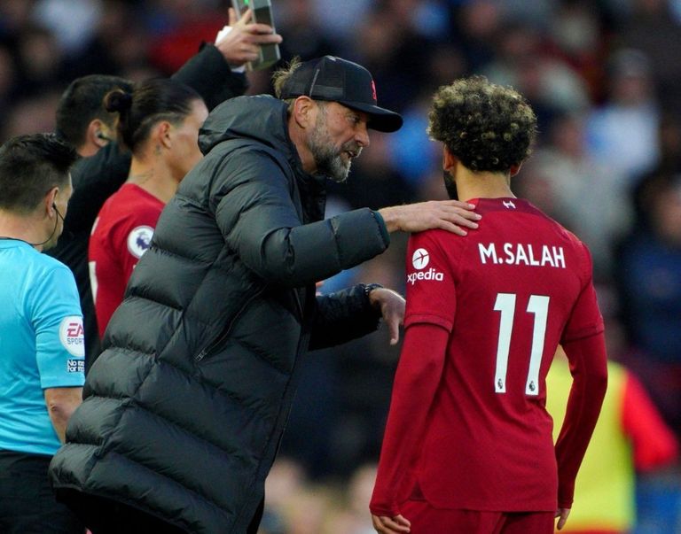 محمد صلاح ويورجن كلوب محمد صلاح نجم ليفربول
