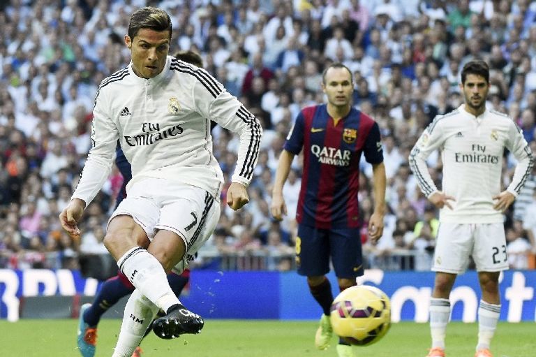أخر فوز للريال على برشلونة في الدور الأول في البيرنابيو كارلو أنشيلوتي مدرب ريال مدريد