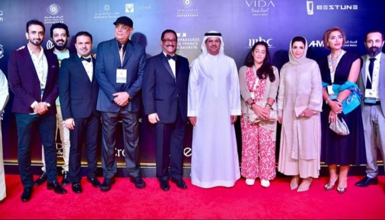 أبطال فيلم كيان بمهرجان البحرين السينمائي