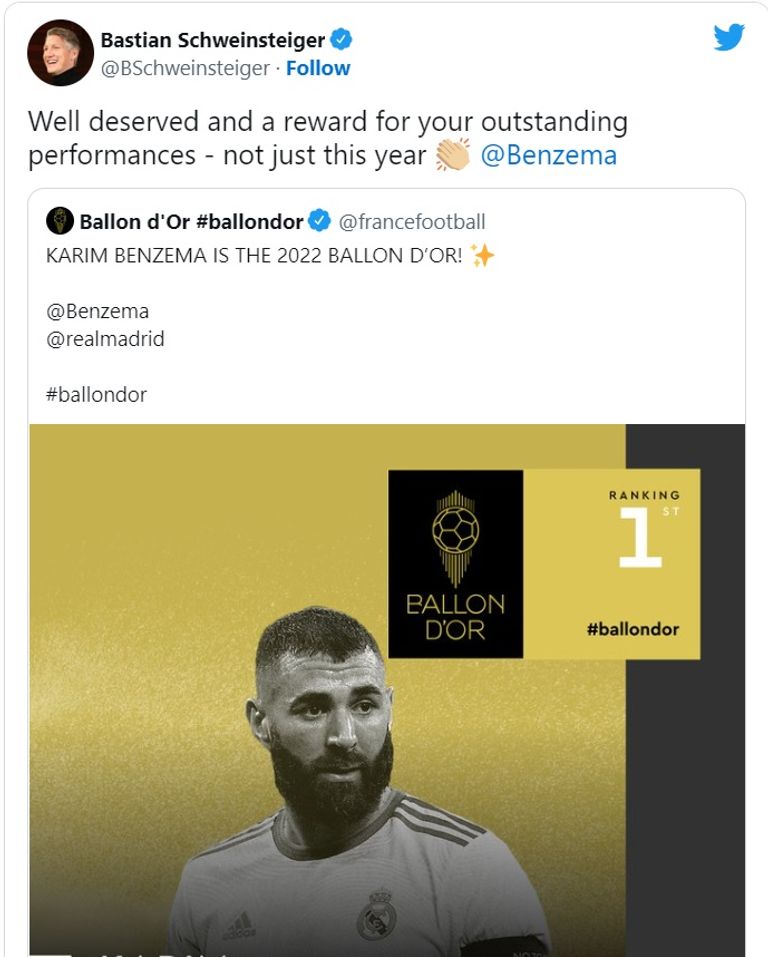 تهنئة كريم بنزيما بالكرة الذهبية كريم بنزيما - نجم ريال مدريد