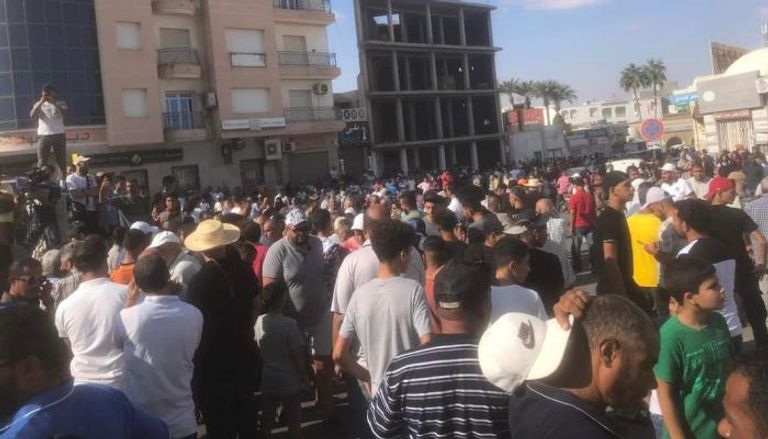 جرجيس التونسية في إضراب عام