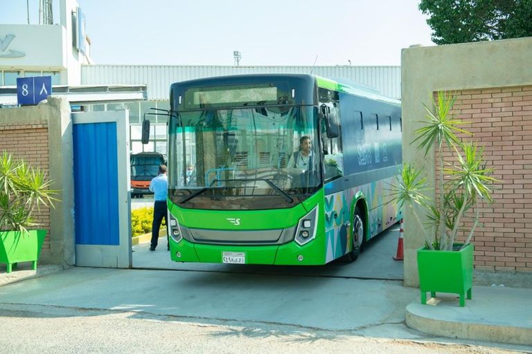 الأتوبيسات الكهربائية في مصر